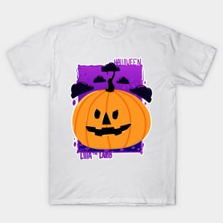 Jack O' Lantern  | Halloween Pumpkin | Lilla The Lamb T-Shirt